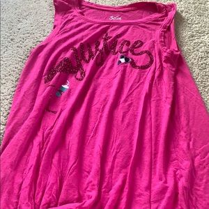 Justice tank top